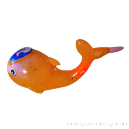 Whale Blowing Bubble with Light and Music